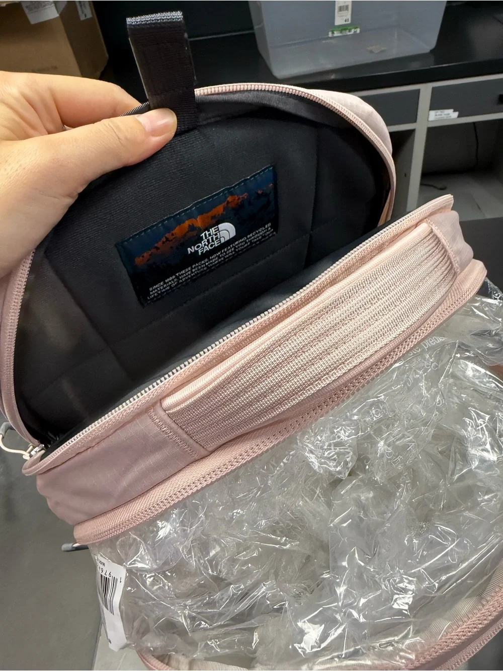 The North Face stylish pale